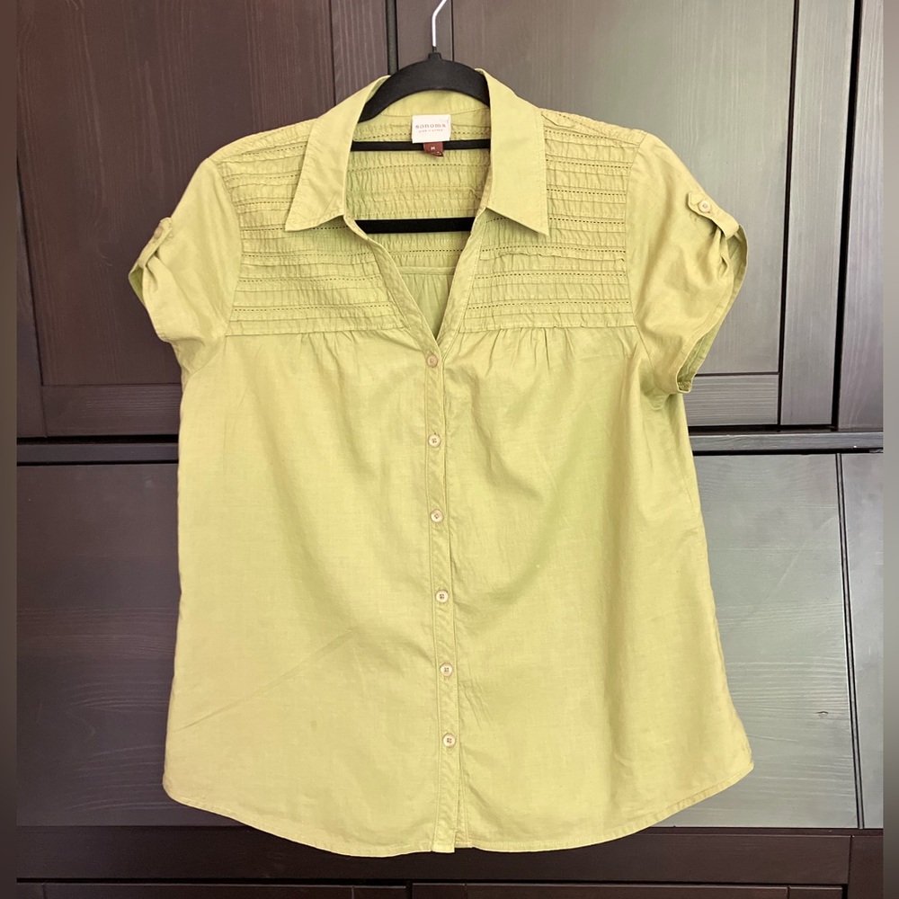 Sonoma Green Blouse